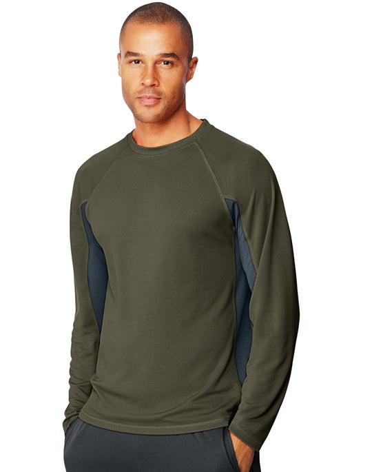 Hanes Mens Sport X-Temp Performance Long-Sleeve Training T-Shirt