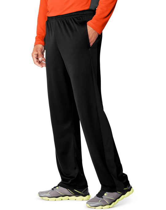 Hanes Mens Sport X-Temp Performance Training Pants with Pockets