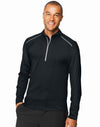 Hanes Mens Sport X-Temp Performance Quarter-Zip Sweatshirt