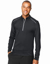 Hanes Mens Sport X-Temp Performance Quarter-Zip Sweatshirt