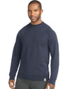 Hanes Mens 1901 Heritage Fleece V-notch Crewneck Sweatshirt