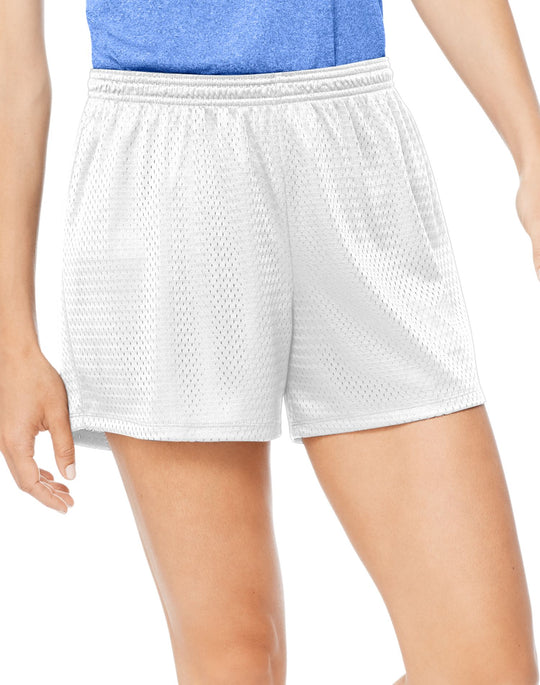 Hanes Womens Sport Mesh Shorts