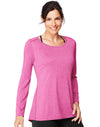 Hanes Womens Sport Performance Long-Sleeve Tunic