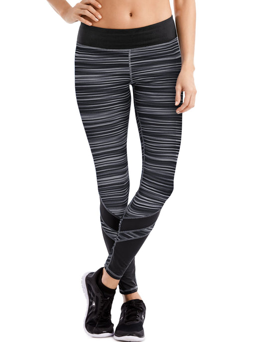 Hanes Womens Sport Performance Mesh Leggings