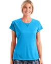 Hanes Womens Sport Performance Tee with Mesh Insets