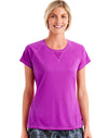 Hanes Womens Sport Performance Tee with Mesh Insets