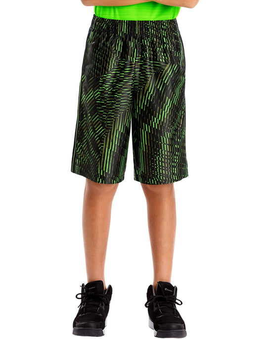 Hanes Boys Sport 10-inch Performance Dazzle Shorts