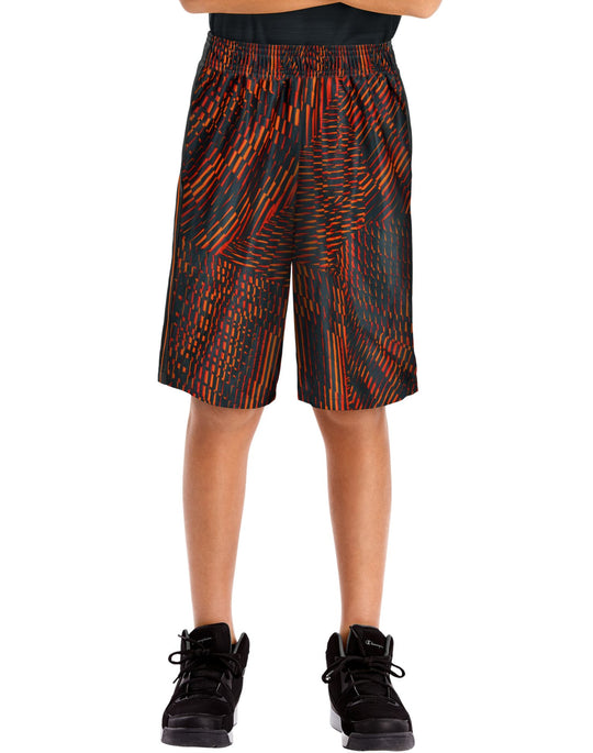 Hanes Boys Sport 10-inch Performance Dazzle Shorts