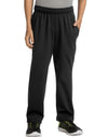 Hanes Boys Tech Fleece Open Leg Pant With Pockets