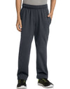 Hanes Boys Tech Fleece Open Leg Pant With Pockets