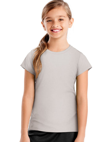 Hanes Girls Sport Heathered Tech Performance Tee