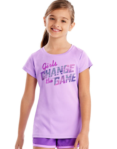 Hanes Girls Sport Speed Dash Performance Tee