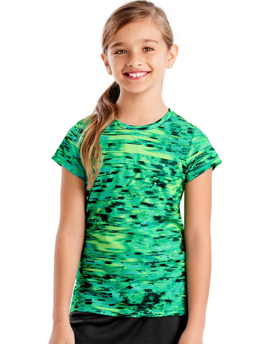Hanes Girls Sport Speed Dash Performance Tee