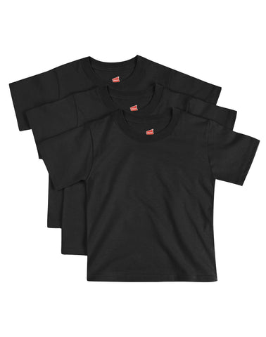 Hanes Toddlers ComfortSoft 3-Pack Crewneck T-Shirt