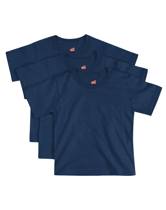 Hanes Toddlers ComfortSoft 3-Pack Crewneck T-Shirt