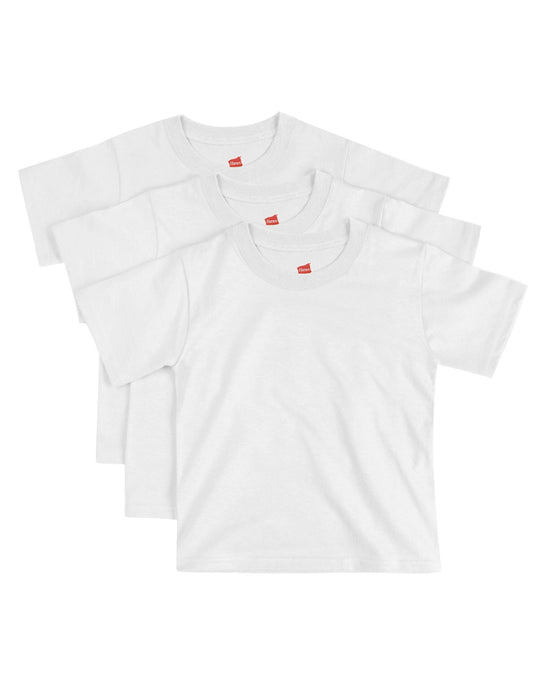 Hanes Toddlers ComfortSoft 3-Pack Crewneck T-Shirt