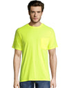 Hanes Mens X-Temp FreshIQ Workwear Pocket Tee Value 2-Pack