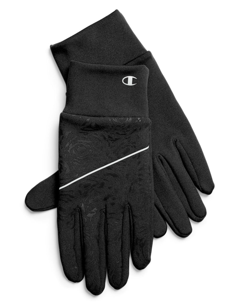 Champion Womens Tech Stretch Tonal Print Glove