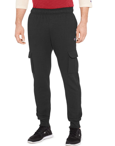 Champion Mens Powerblend Fleece Cargo Jogger Pants