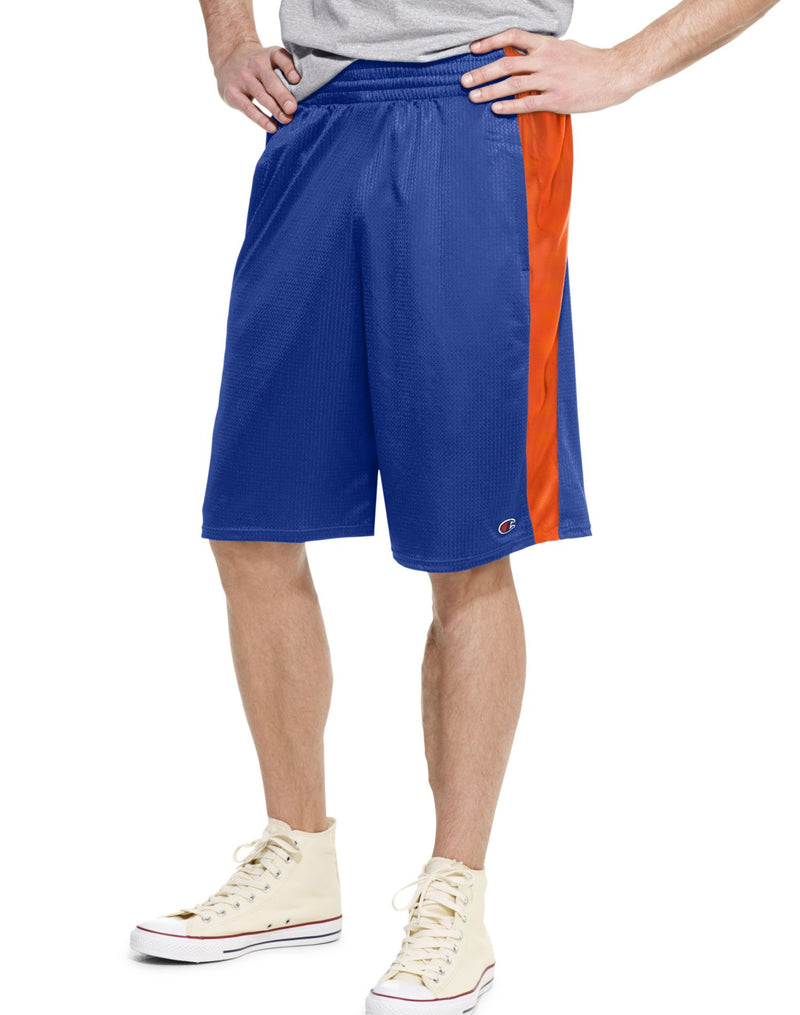 Champion Men`s Authentic Print Crossover Basketball Shorts With Pockets