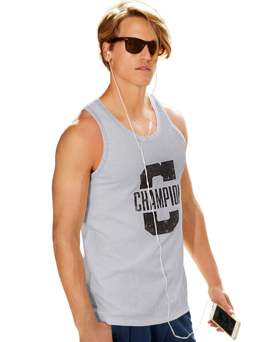 Champion Men`s Cotton Jersey Tank