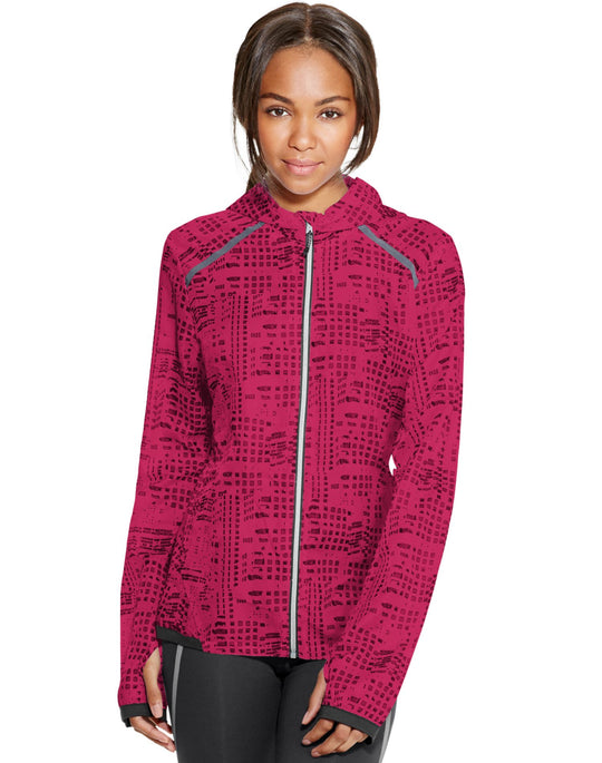 Champion Women`s PerforMax Marathon Printed Packable Jacket