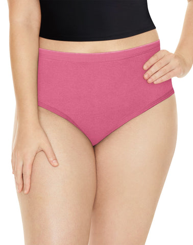 Playtex Womens Cotton Comfort Briefs, 5-Pack