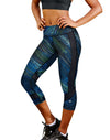 Champion Women`s Absolute Colorblock Capris With SmoothTec Waistband