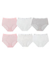 Hanes Womens Cotton Briefs with Cool Comfort - 6-Pack