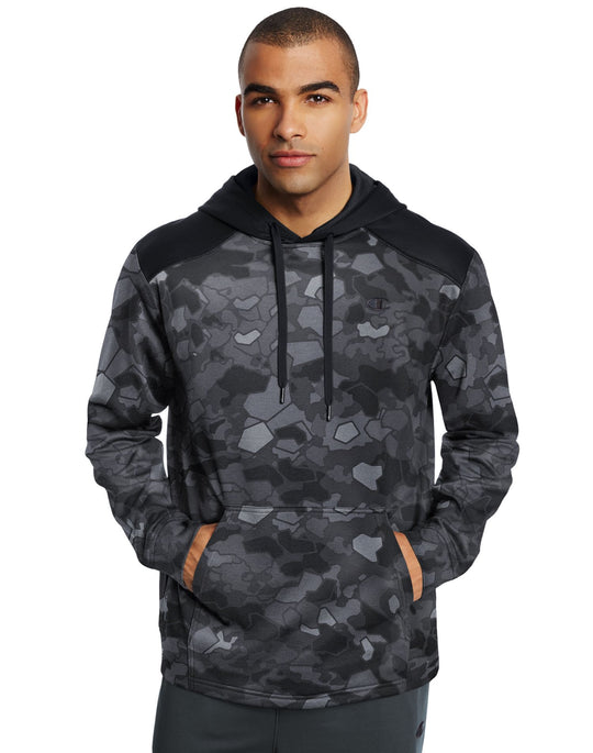 Champion Men`s Tech Fleece Pullover Hoodie