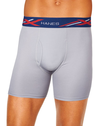 Hanes Mens X-Temp Performance Cool Boxer Brief