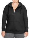 Champion Womens Plus Fleece Full Zip Hoodie