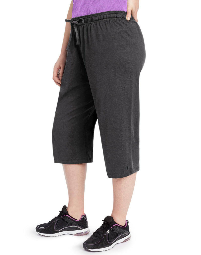 Champion Women`s Plus Jersey Capris