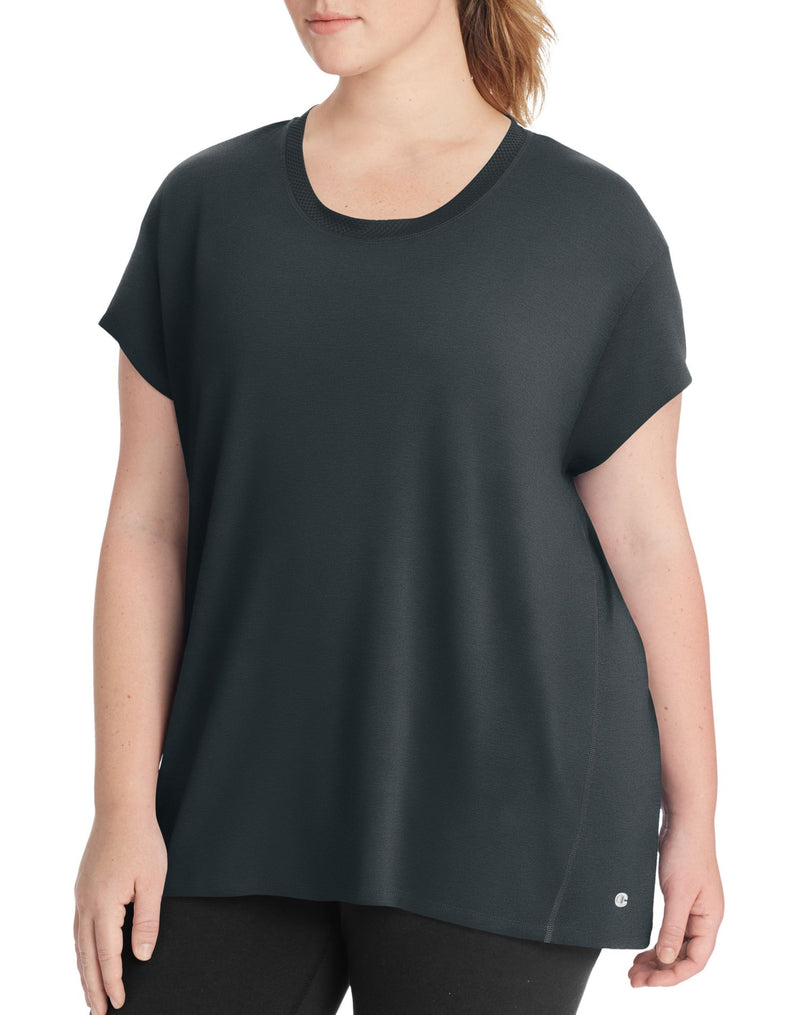 Champion Womens Plus Gym Issue Tee
