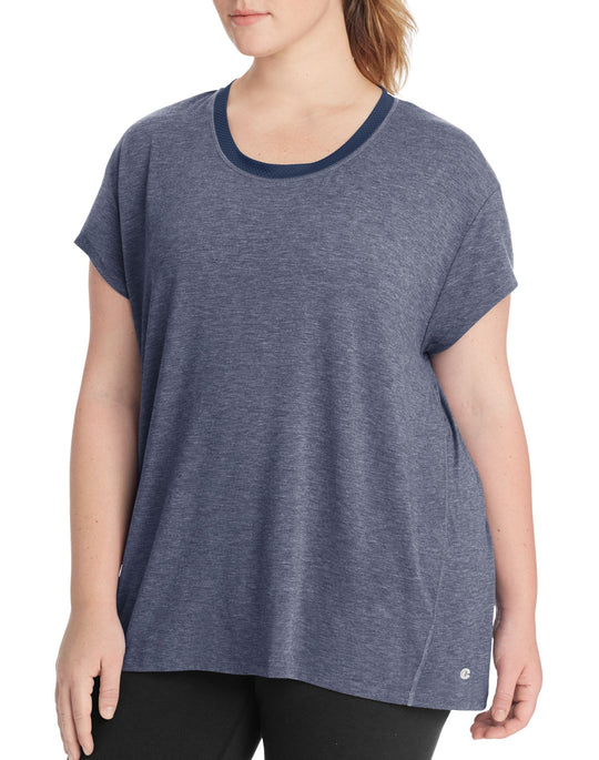 Champion Womens Plus Gym Issue Tee