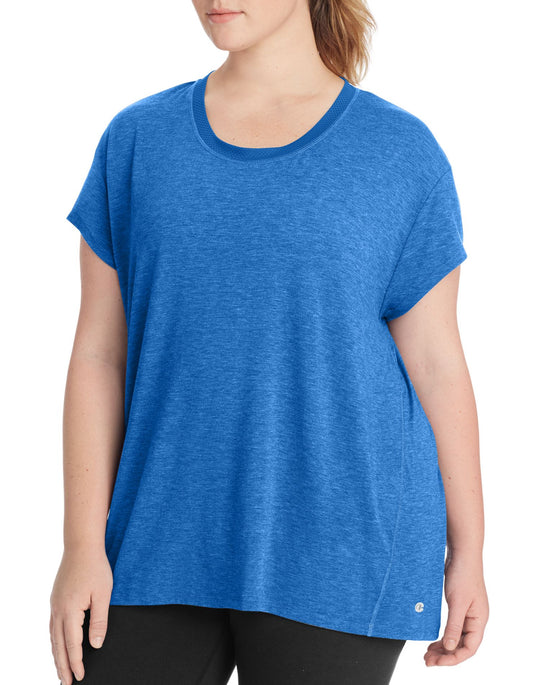 Champion Womens Plus Gym Issue Tee
