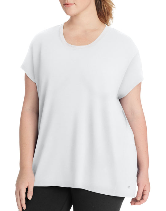 Champion Womens Plus Gym Issue Tee