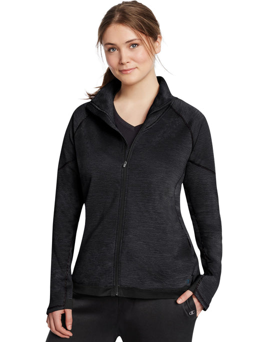 Champion Women`s Plus Tech Fleece Full Zip Jacket