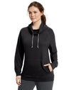 Champion Women`s Plus French Terry Funnel Neck Top