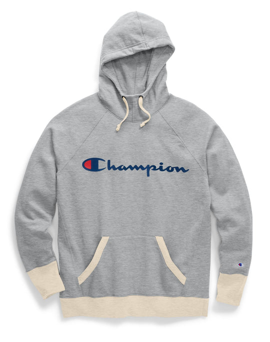 Champion Womens Plus Powerblend Fleece Pullover Hoodie