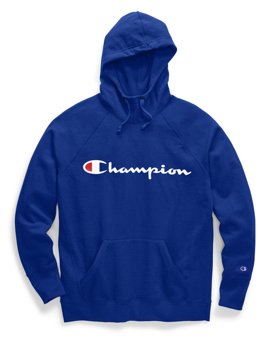 Champion Womens Plus Powerblend Fleece Pullover Hoodie