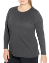 Champion Womens Plus C-Vapor Long Sleeve Tee