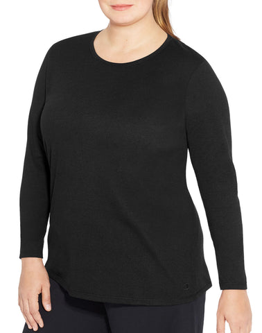 Champion Womens Plus C-Vapor Long Sleeve Tee