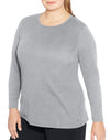 Champion Womens Plus C-Vapor Long Sleeve Tee