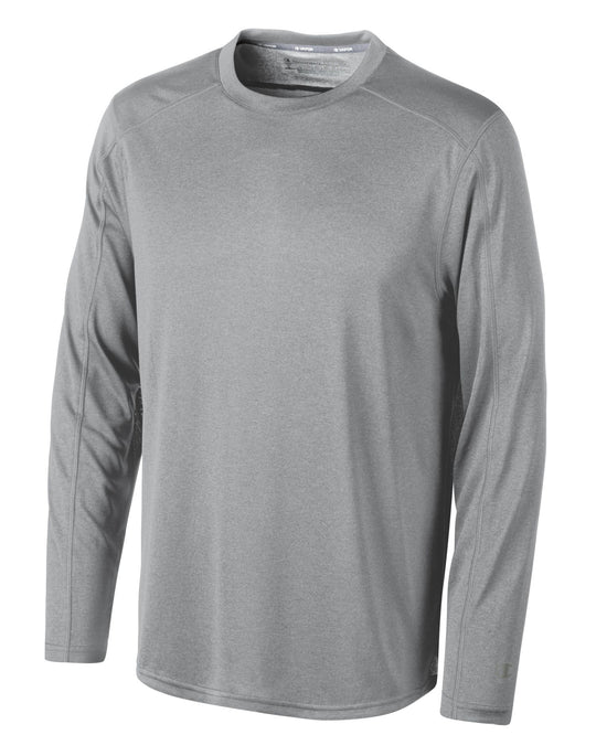 Champion Vapor Men`s Heathered Long Sleeve Tee
