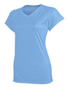 Champion Women's Essential Double Dry V-Neck Tee