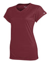 Champion Women's Essential Double Dry V-Neck Tee