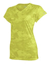 Champion Women's Essential Double Dry V-Neck Tee