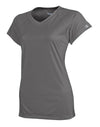 Champion Women's Essential Double Dry V-Neck Tee