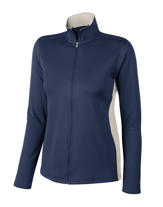 Champion Double Dry Women`s Colorblock Full Zip Jacket